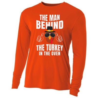 Thanksgiving Turkey In The Oven Talk Turkey To Me Gift Cooling Performance Long Sleeve Crew