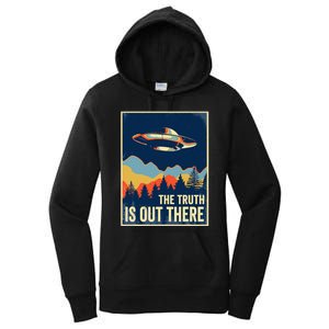 The Truth Is Out There Area 51 Alien UFO Women's Pullover Hoodie