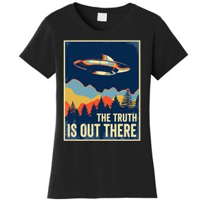 The Truth Is Out There Area 51 Alien UFO Women's T-Shirt