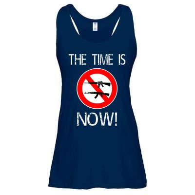 The Time Is Now! Ban Assault Weapons Anti AR 15 Ladies Essential Flowy Tank