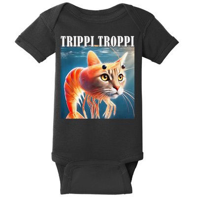 Trippi Troppi - Italian Brainrot Meme Funny Baby Bodysuit