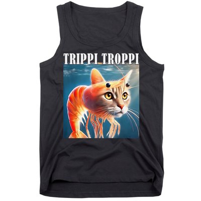 Trippi Troppi - Italian Brainrot Meme Funny Tank Top