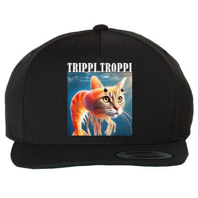 Trippi Troppi - Italian Brainrot Meme Funny Wool Snapback Cap