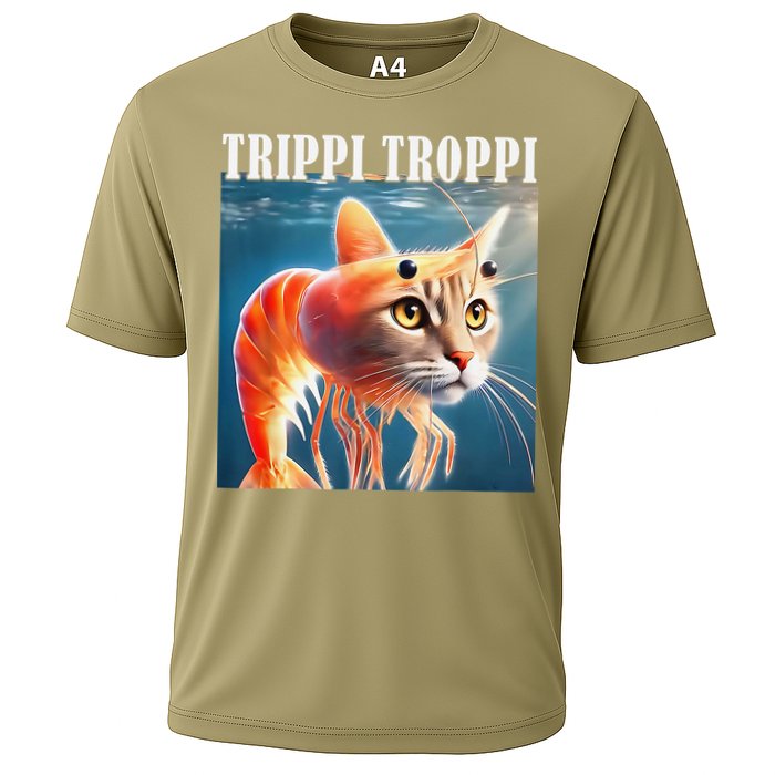 Trippi Troppi - Italian Brainrot Meme Funny Cooling Performance Crew T-Shirt