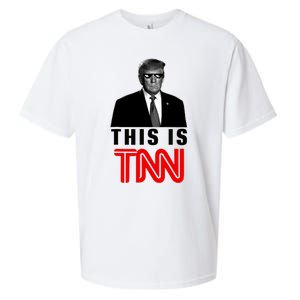 Trump This Is TNN Funny Sueded Cloud Jersey T-Shirt