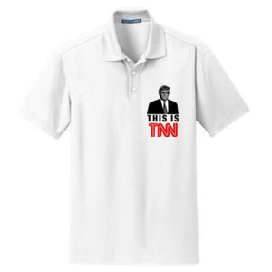 Trump This Is TNN Funny Dry Zone Grid Polo