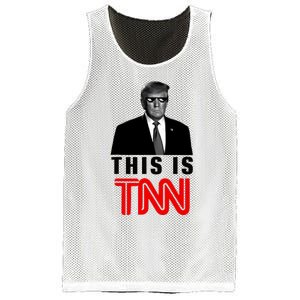 Trump This Is TNN Funny Mesh Reversible Basketball Jersey Tank