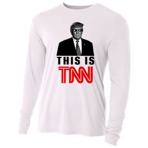 Trump This Is TNN Funny Cooling Performance Long Sleeve Crew