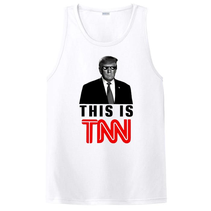 Trump This Is TNN Funny PosiCharge Competitor Tank