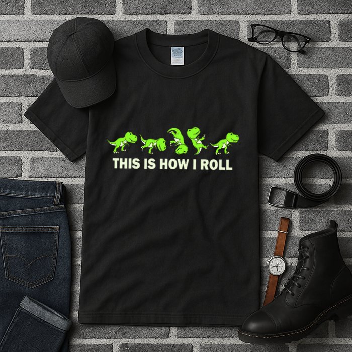 Trex This Is How I Roll Tall T-Shirt