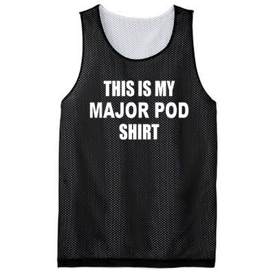 Themattcardona This Is My Major Pod Mesh Reversible Basketball Jersey Tank