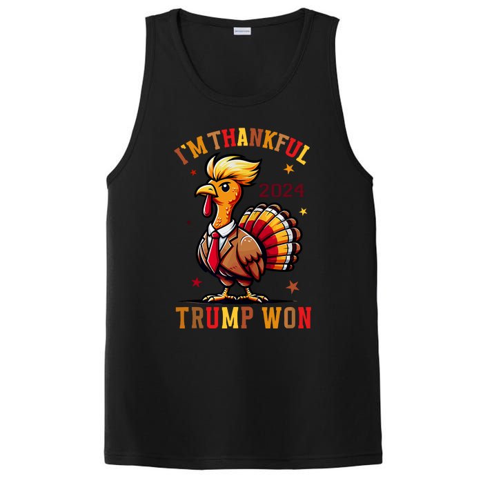 Trump Thanksgiving IM Thankful Trump Won PosiCharge Competitor Tank