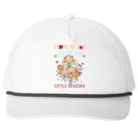 Teacher Teaching I Love My Job For All The Little Reasons Snapback Five-Panel Rope Hat