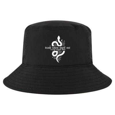 Trash Takes Itself Out Every Single Time Funny Cool Comfort Performance Bucket Hat