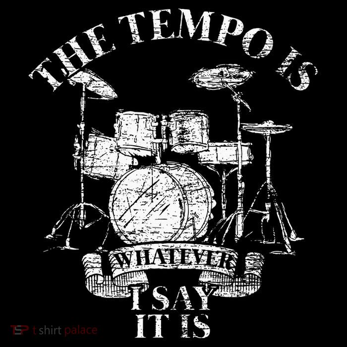 The Tempo Is Whatever I Say It Is Drums Impact Tech Backpack