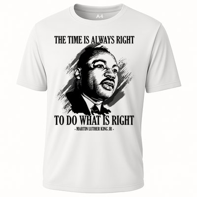 The Time Is Always Right To Do What Is Right Martin Luther King Quote Performance Shirt