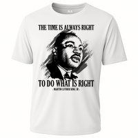 The Time Is Always Right To Do What Is Right Martin Luther King Quote Performance Shirt