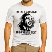 The Time Is Always Right To Do What Is Right Martin Luther King Quote Performance Shirt