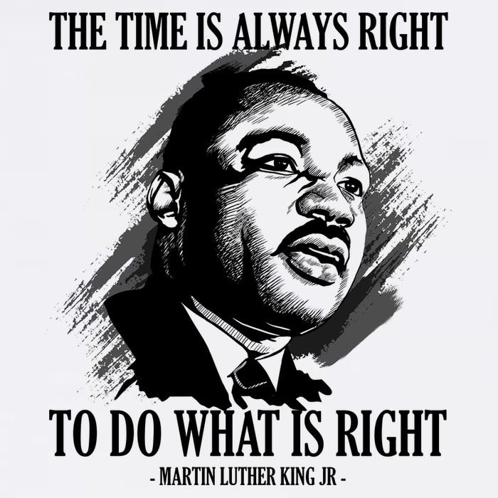 The Time Is Always Right To Do What Is Right Martin Luther King Quote Wool Snapback Cap