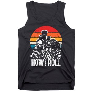 Train This Is How I Roll Train Lover Tank Top