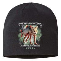 Trulimero Truli Italian Brainrot Meme Cats Head On A Fish Sustainable Beanie