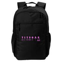 Titsoak This Is The Shrt Of A Killer Backpack