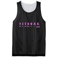 Titsoak This Is The Shrt Of A Killer Mesh Reversible Basketball Jersey Tank