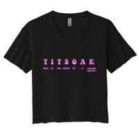 Titsoak This Is The Shrt Of A Killer Crop Top