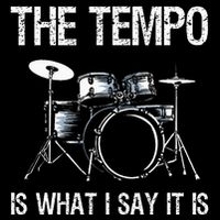 The Tempo Is What I Say It Is Gift Funny Drummer Impact Tech Backpack