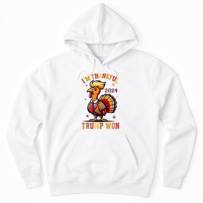 Trump Thanksgiving IM Thankful Trump Won Hoodie