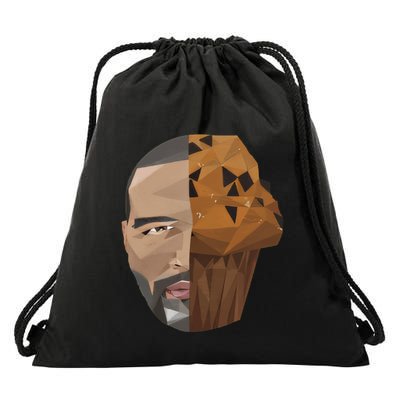 ThatS That Ish Crackin Muffins Face Hooded Drawstring Bag