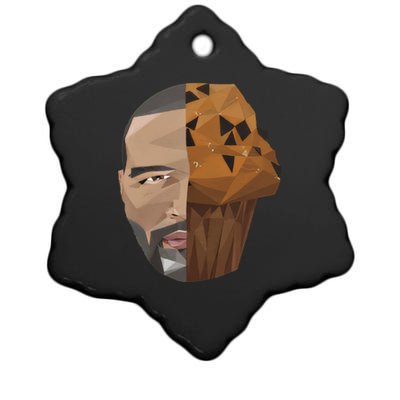 ThatS That Ish Crackin Muffins Face Hooded Ceramic Star Ornament