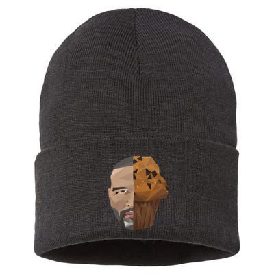 ThatS That Ish Crackin Muffins Face Hooded Sustainable Knit Beanie
