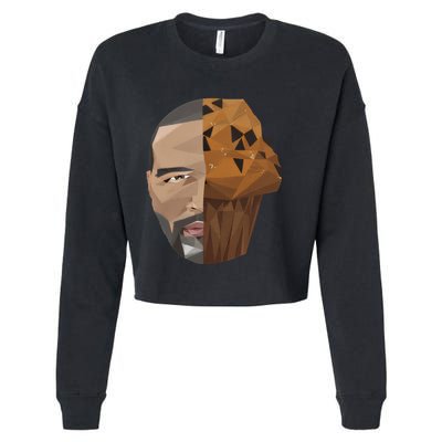 ThatS That Ish Crackin Muffins Face Hooded Cropped Pullover Crew