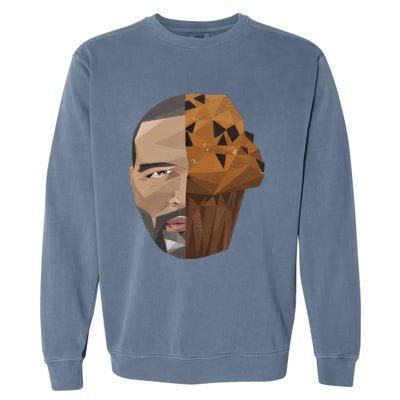 ThatS That Ish Crackin Muffins Face Hooded Garment-Dyed Sweatshirt