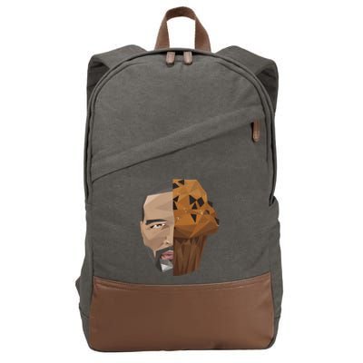 ThatS That Ish Crackin Muffins Face Hooded Cotton Canvas Backpack