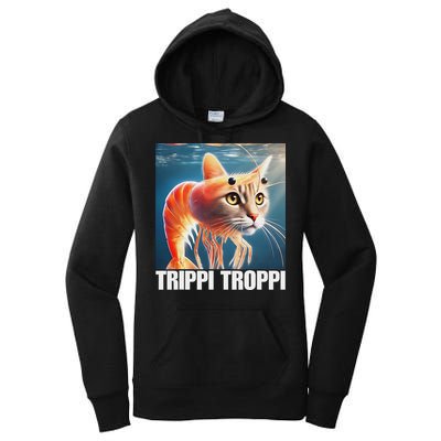 Trippi Troppi Italian Brainrot Meme Women's Pullover Hoodie