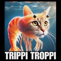 Trippi Troppi Italian Brainrot Meme Cooling Performance Long Sleeve Crew