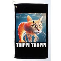 Trippi Troppi Italian Brainrot Meme Golf Towel