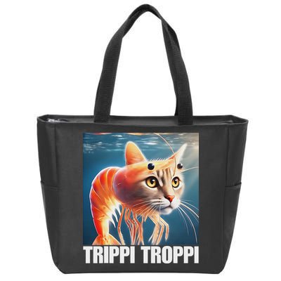 Trippi Troppi Italian Brainrot Meme Zip Tote Bag