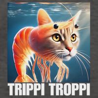 Trippi Troppi Italian Brainrot Meme Vector Backpack