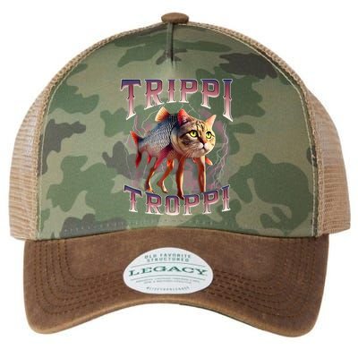 Trippi Troppi - Italian Brainrot Meme Cat Legacy Tie Dye Trucker Hat