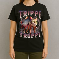  Trippi Troppi - Italian Brainrot Meme Cat T-Shirt