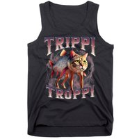  Trippi Troppi - Italian Brainrot Meme Cat Tank Top