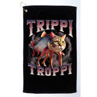  Trippi Troppi - Italian Brainrot Meme Cat Golf Towel