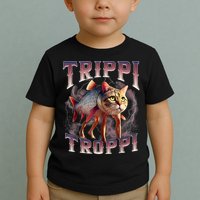  Trippi Troppi - Italian Brainrot Meme Cat Toddler T-Shirt