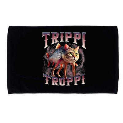  Trippi Troppi - Italian Brainrot Meme Cat Microfiber Hand Towel