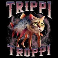  Trippi Troppi - Italian Brainrot Meme Cat Zip Tote Bag
