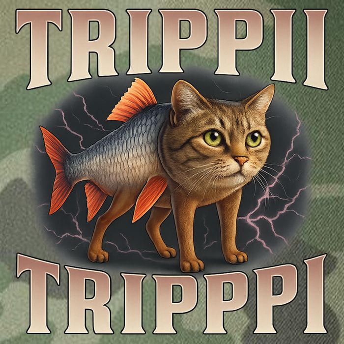  Trippi Troppi - Italian Brainrot Meme Cat Legacy Tie Dye Trucker Hat