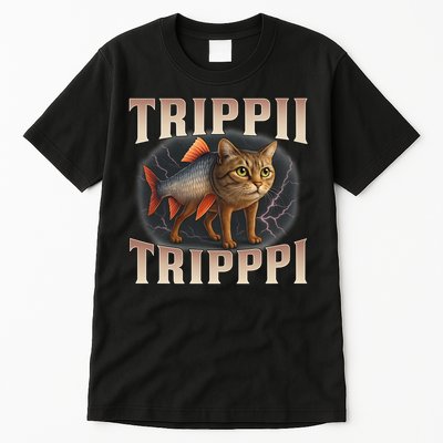  Trippi Troppi - Italian Brainrot Meme Cat Tall T-Shirt